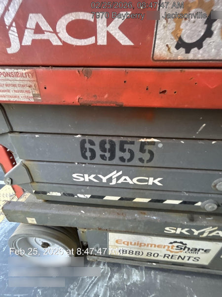 2018 Skyjack SJIII-3226 Skyjack SJIII3226 Scissor Lift w/Trojan Batteries