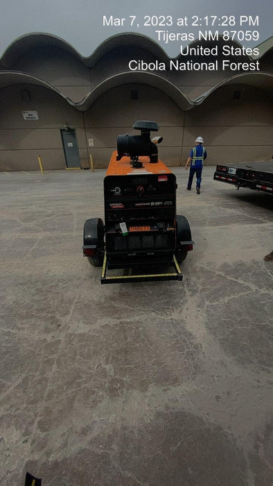 2021 Lincoln Electric Vantage 549X Ready Pak 3, ORANGE (includes trailer, cable rack, fender light kit)