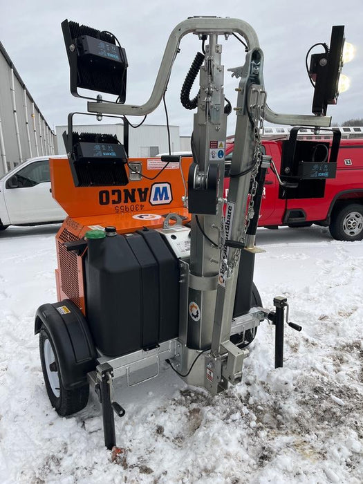 2024 Wanco WLTT-4MM4K Diesel, Deep Sea Controller, Shore Power Plug, Auto Start, (4) 350W LED Floodlights, 4kW Generator, 60 Gal Fuel Tank, 2" Ball, T3