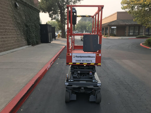 2020 Skyjack SJIII-3219 Solid NM Tires, Half height spring hinged entry gate, Dual Beacons, 800W Inverter