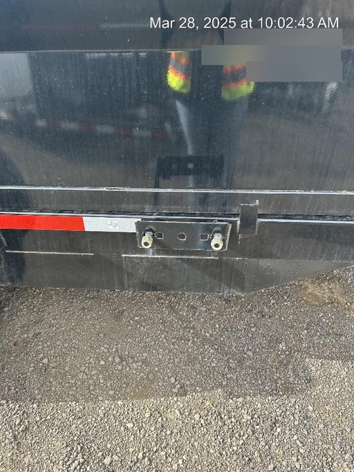 2024 TEXAS PRIDE TRAILERS 14'L x 7'W 5 Cu Yd Trunnion Hydraulic Dump