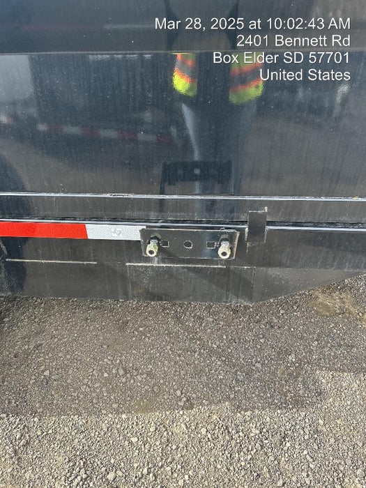 2024 TEXAS PRIDE TRAILERS 14'L x 7'W 5 Cu Yd Trunnion Hydraulic Dump