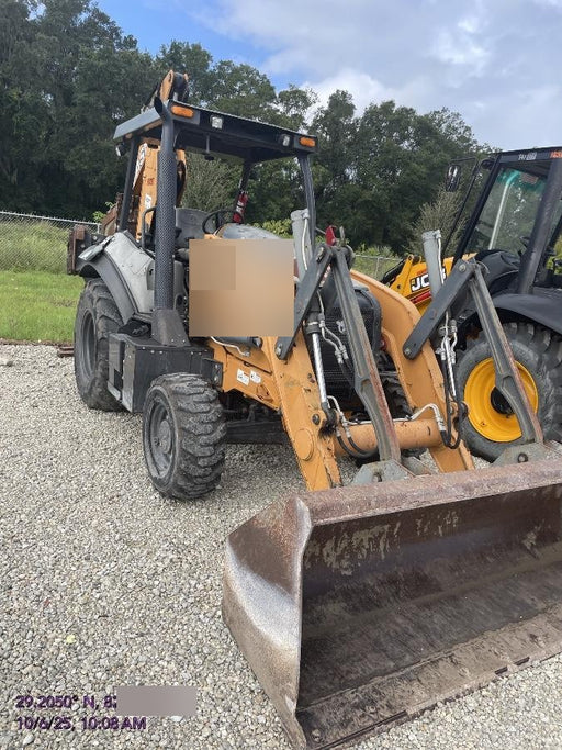 2018 Case 580N STANDARD HOE, ROPS, PILOT CONTROLS, AUX HYD