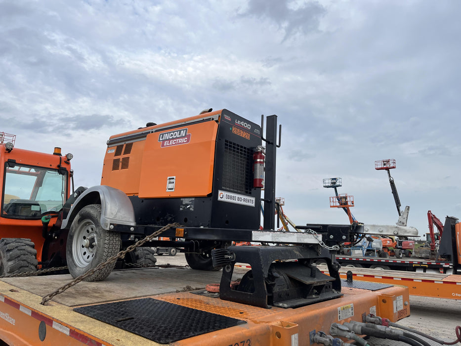 2022 Lincoln Electric LE400 Kubota V1505, Trlr, Cable Rack, Light Kit, ES Decals, T3