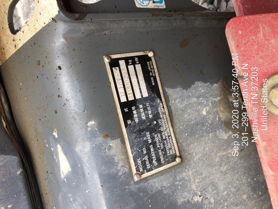 2019 TAKEUCHI TL10V2-R