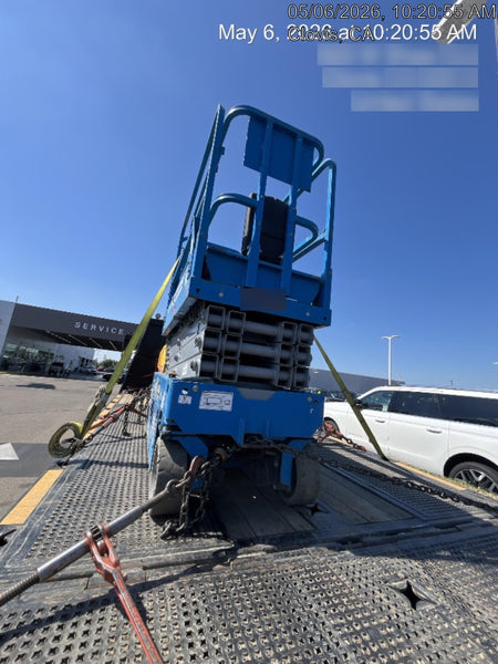 2019 Genie GS-1930 Half Height Swing Gate, 800W Inverter