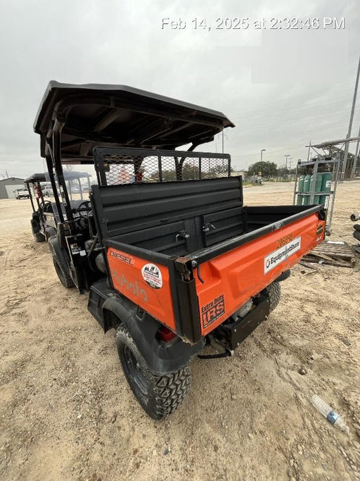 2022 Kubota RTV-X1140W-H Plastic Canopy, Windshield Acrylic Clear, LED Strobe Light, Wire Harness Kit, Back up Alarm