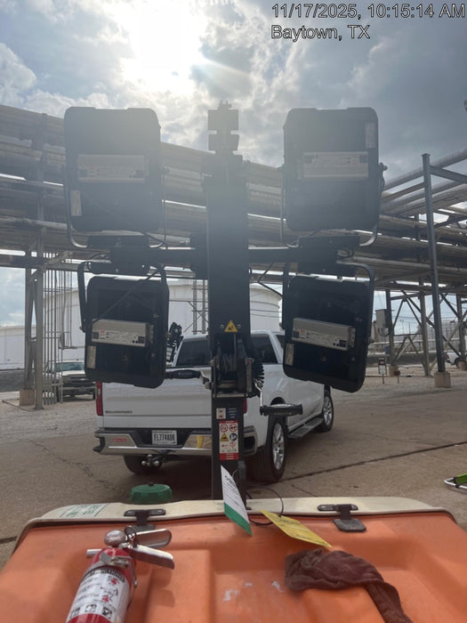 2025 Generac MLTS-4 Diesel, Mitsubishi L2E, 7.1 hp @1800 rpm, Flex Switch 120V Input, Powerzone Controller, (4) 320W LED Lights, 4kW Generator, 39.9 Gal Fuel Tank, 2" Ball, ES Decals