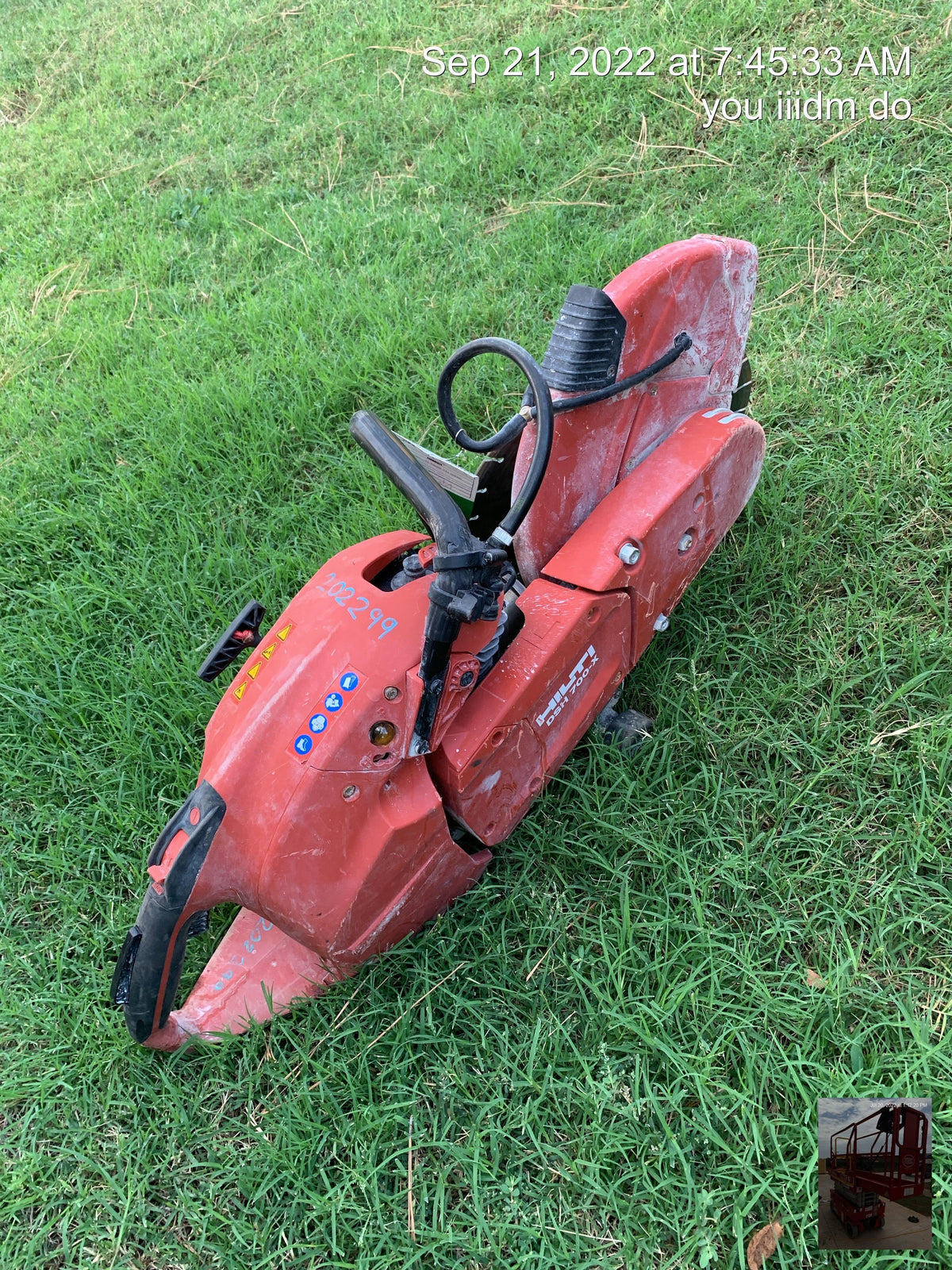 2022 HILTI DSH700-X
