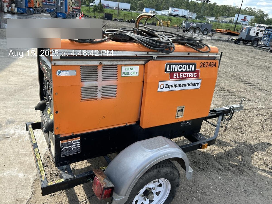 2022 Lincoln Electric LE400 Kubota V1505, Trlr, Cable Rack, Light Kit, ES Decals, T3