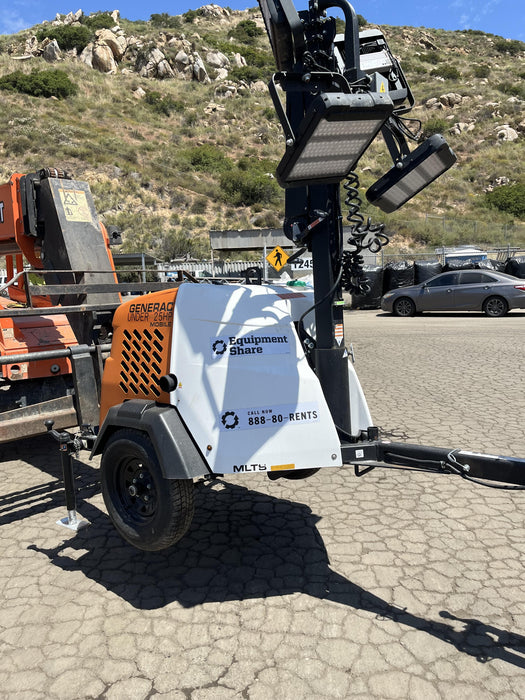 2023 Generac MLT2 Diesel, Flex Switch 120V Input, Powerzone Controller, (4) 320W LED Lights, 4kW Generator, 39.9 Gal Fuel Tank, 2" Ball, T3