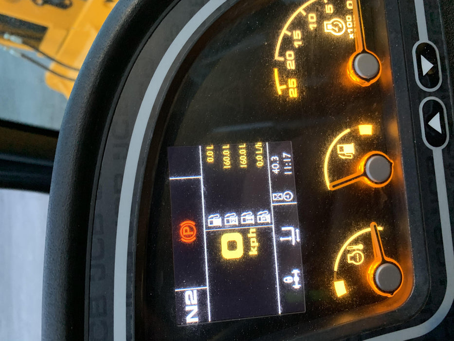 2020 JCB 509-42 Canopy, Solid Tires, Work Lights, Beacon, Aux Hydraulics, Back up Alarm, Lifting Eye, ES Decals