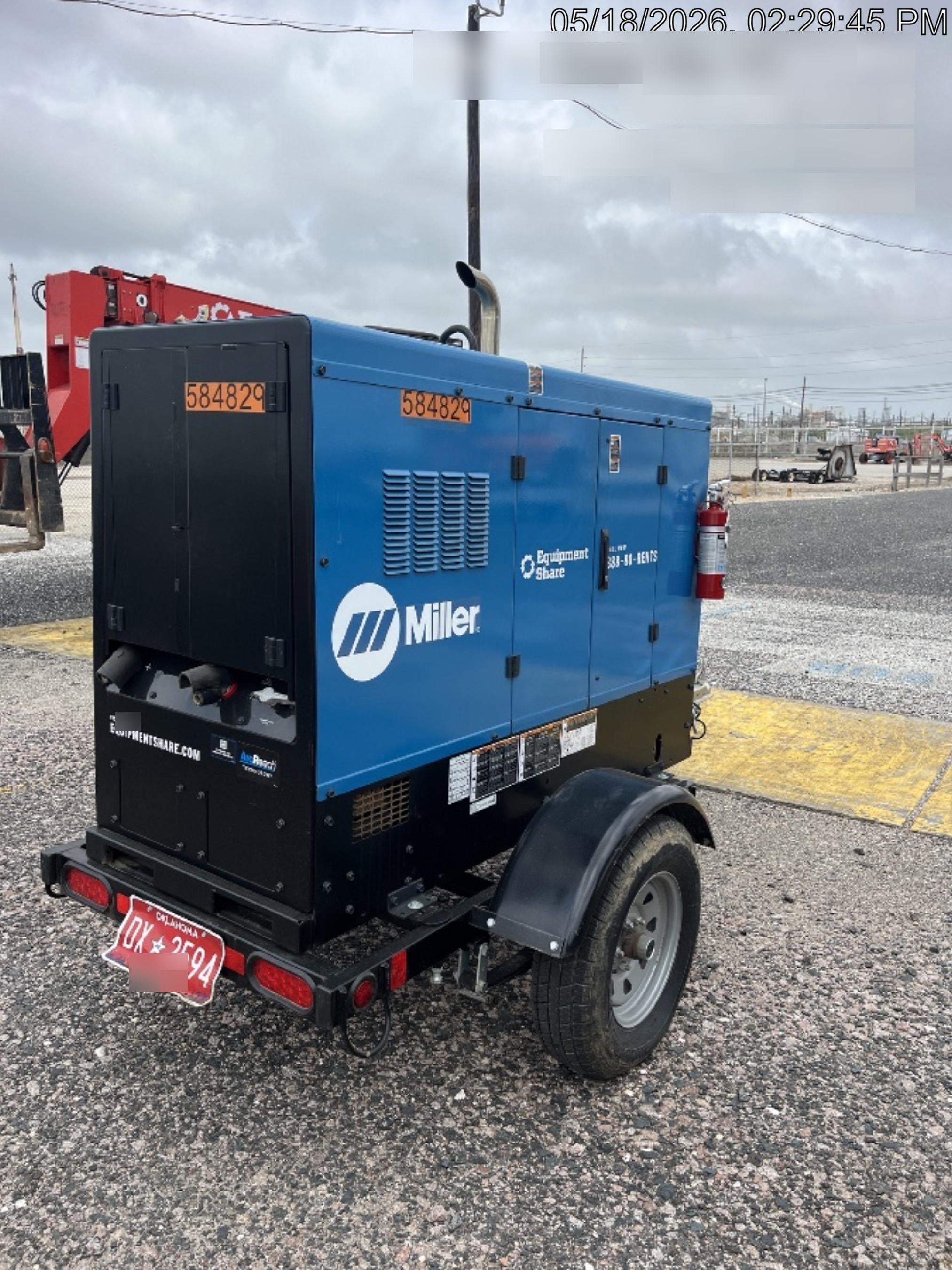 2025 MILLER ELECTRIC BIG BLUE 500