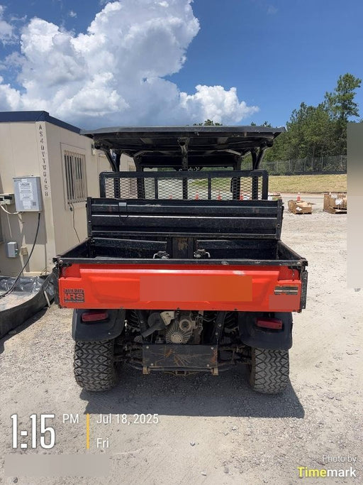2019 Kubota RTV-X1140W-H 4wd Utility Cart, LED Strobe, Windshield Tempered Glass, Plastic Canopy, Wire Harness Kit, Backup Alarm