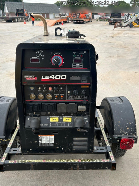 2024 Lincoln Electric LE400 Kubota V1505, Trlr, Cable Rack, Light Kit, ES Decals, T3