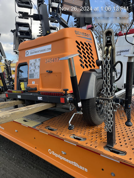 2023 Generac MLT2 Diesel, Flex Switch 120V Input, Powerzone Controller, (4) 320W LED Lights, 4kW Generator, 39.9 Gal Fuel Tank, 2" Ball, T3