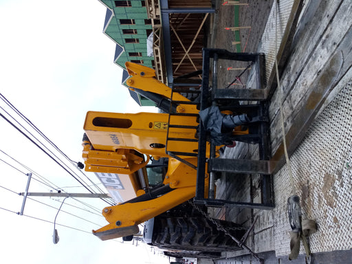 2019 JCB 510-56 Canopy, 74 HP, Solid Tires, STD Worklight, Beacon, Aux Hydraulics, Lifting Eye, Back up Alarm w/66" Carriage/60" Forks
