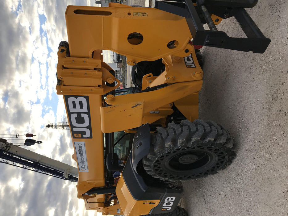 2020 JCB 510-56 Cab/Heat/Air, Solid Tires, Work Lights, Beacon, Aux Hydraulics, Back up Alarm, Lifting Eye, ES Decals