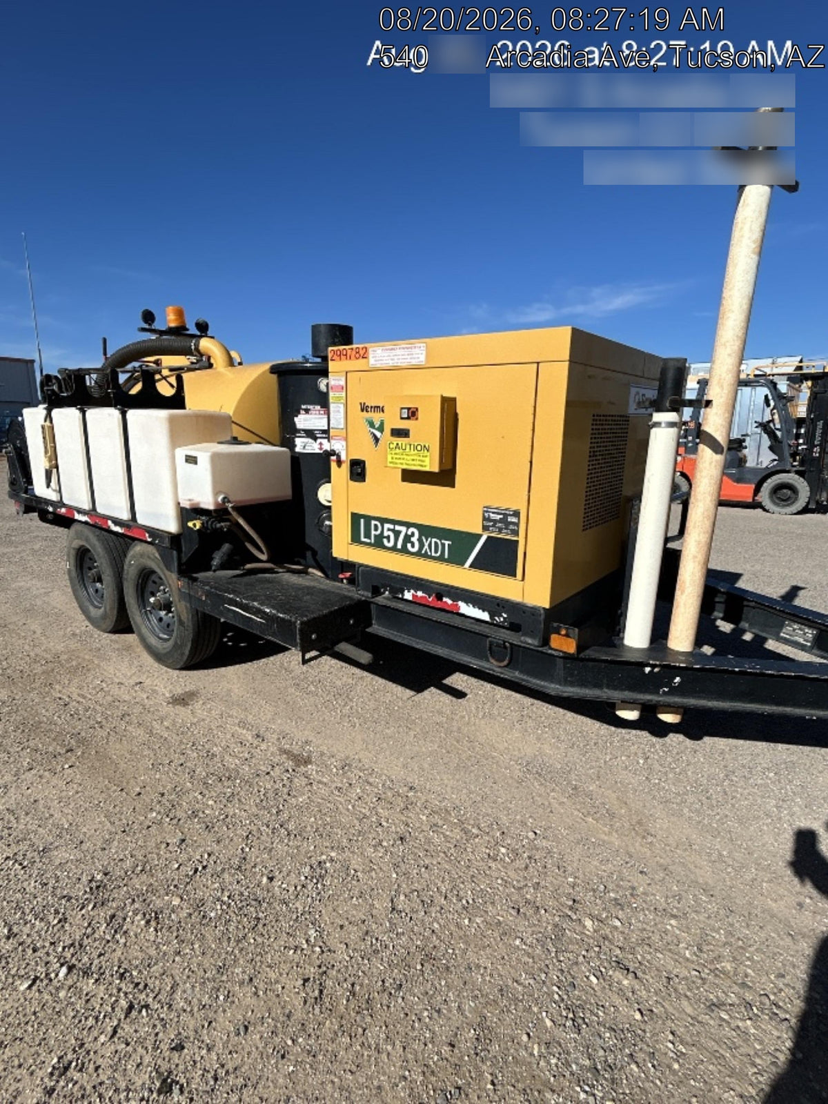 2023 Vac-Tron LP573XDT T4 Koehler Diesel Engine, 500 Gallon Debris Tank, x2 100 Gallon Water Tanks
