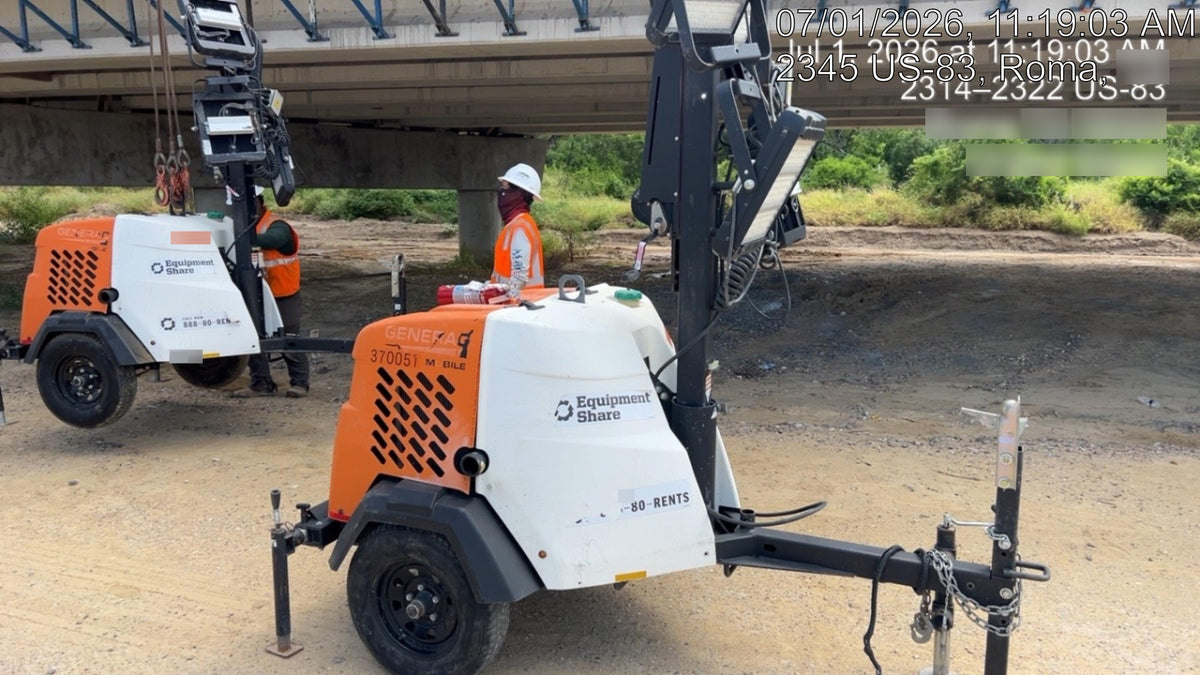2023 Generac MLT2 Diesel, Flex Switch 120V Input, Powerzone Controller, 
(4) 320W LED Lights, 4kW Generator, 39.9 Gal Fuel Tank, 2" Ball, T3