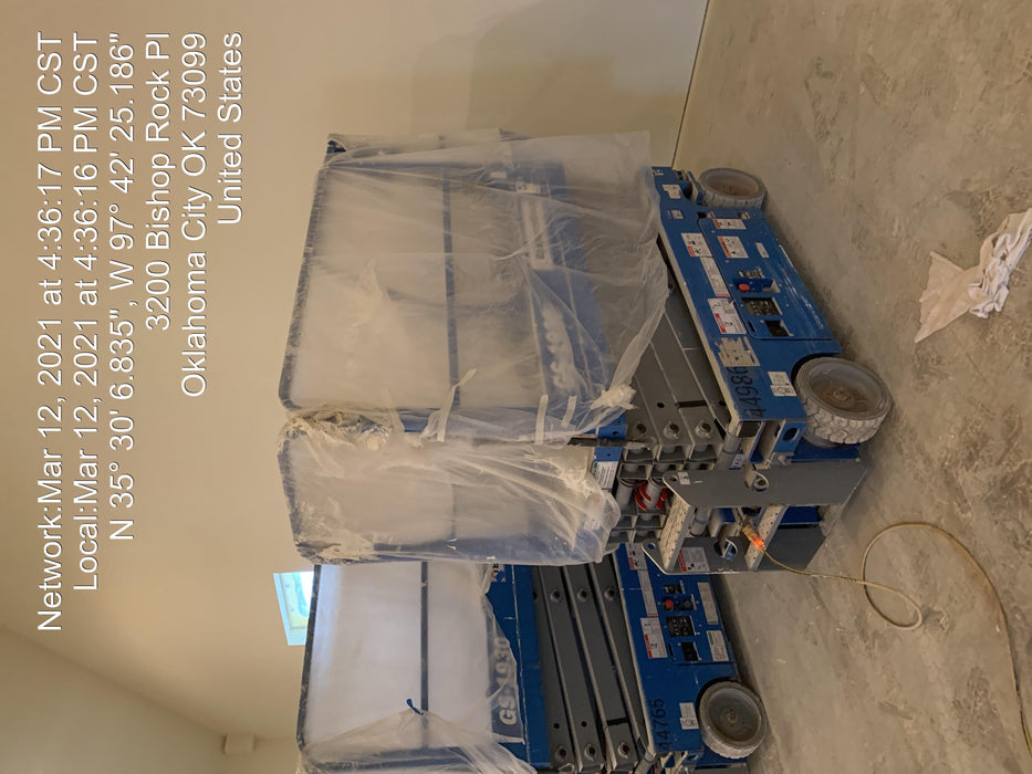 2019 Genie GS-1930 Fixed rails with chain Entry