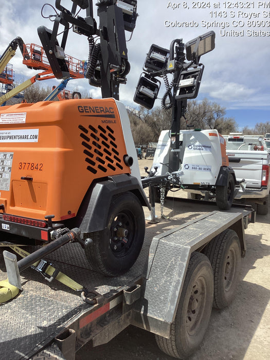 2023 Generac MLT2 Diesel, Flex Switch 120V Input, Powerzone Controller, 
(4) 320W LED Lights, 4kW Generator, 39.9 Gal Fuel Tank, 2" Ball, T3