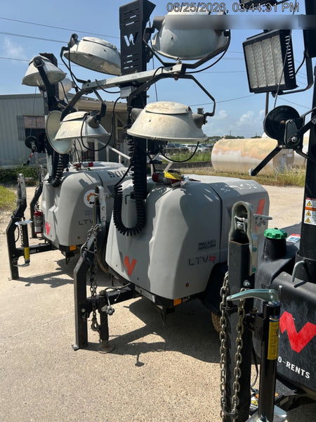 2019 Wacker Neuson LTV6K-LED LTV6K Light Tower, LED 300W, Telematics EQ SH Kubota