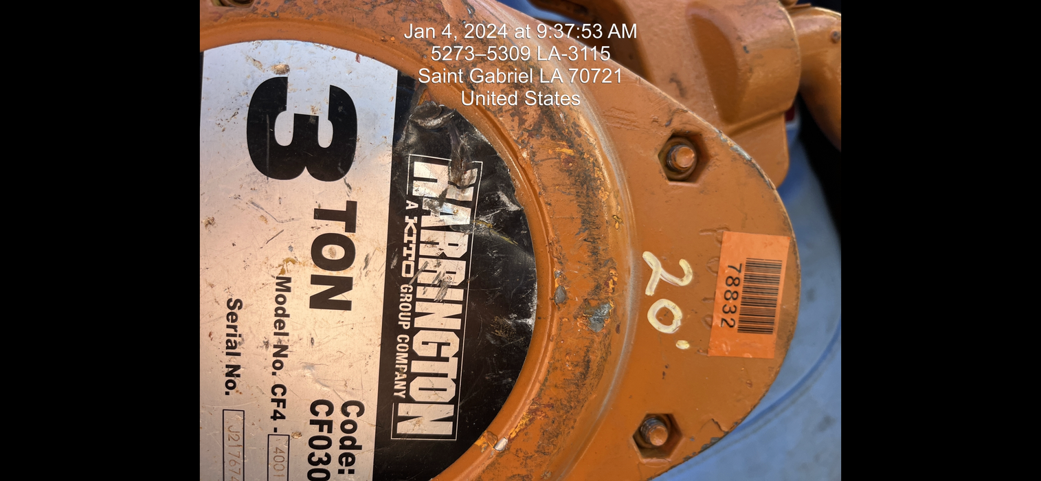 2020 HARRINGTON CF030-20