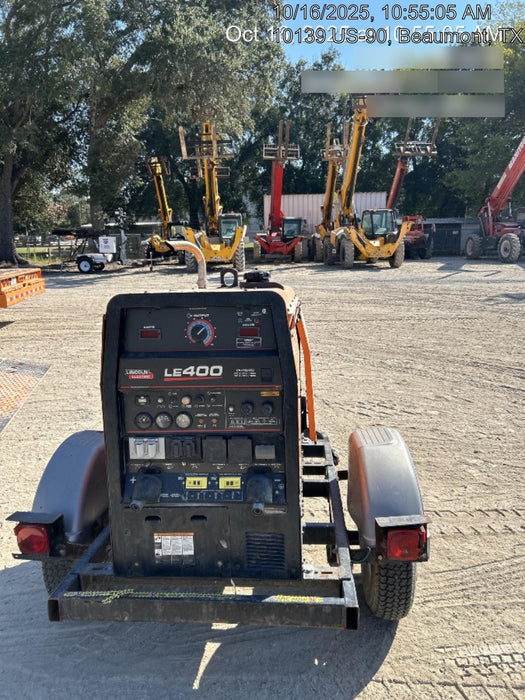 2022 Lincoln Electric LE400 Kubota V1505, Trlr, Cable Rack, Light Kit, ES Decals, T3