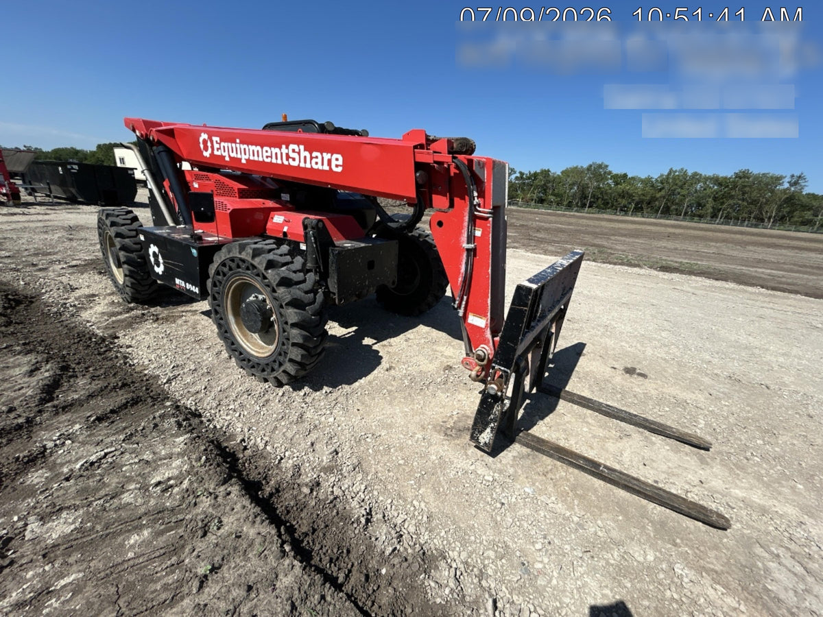 2019 Manitou MTA8044 74hp T4F, Open ROPS, Cab and Boom LED work lights, Auxiliary Hydraulics, Solid Tires, Amber strobe, Lift Hook 66" Carriage, 60" Forks