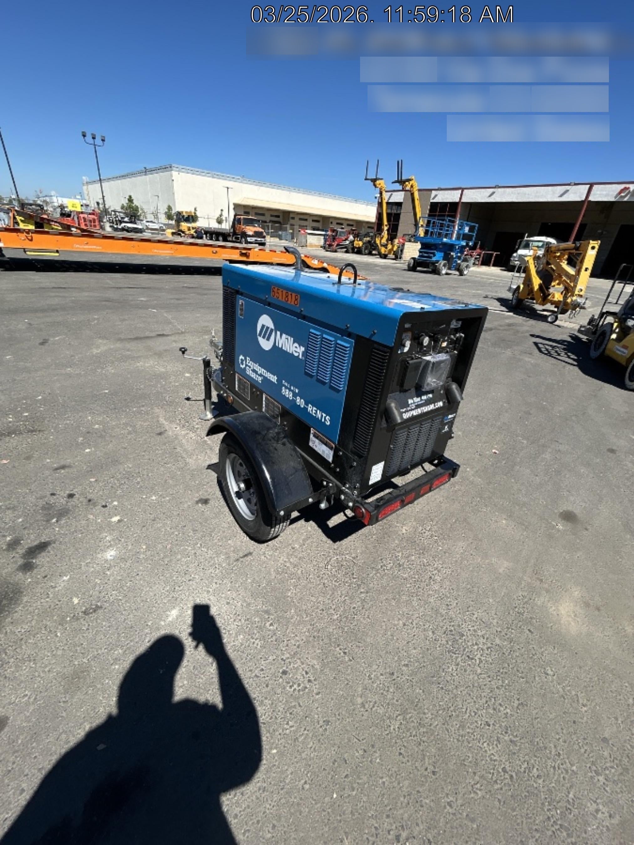 2026 MILLER ELECTRIC BIG BLUE 400