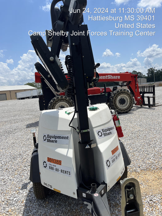 2023 Generac MLT2 Diesel, Flex Switch 120V Input, Powerzone Controller, 
(4) 320W LED Lights, 4kW Generator, 39.9 Gal Fuel Tank, 2" Ball, T3