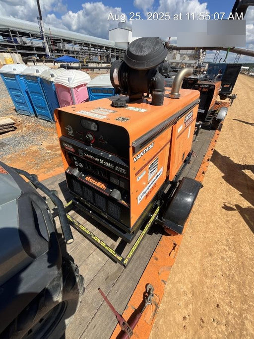 2021 Lincoln Electric Vantage 549X Ready Pak 3, ORANGE (includes trailer, cable rack, fender light kit)