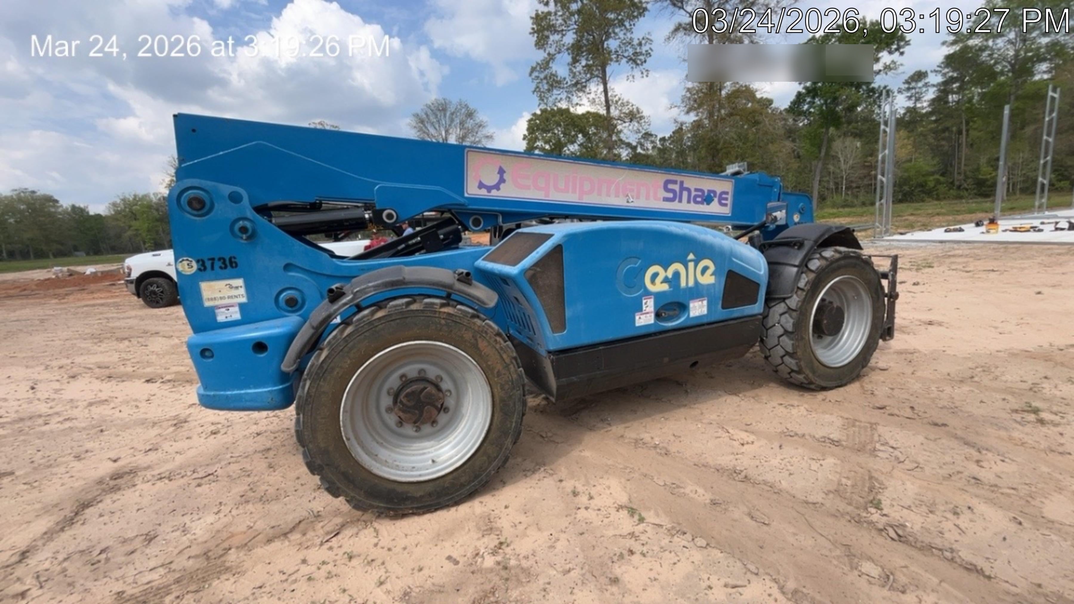 2017 Genie GTH-844 Genie GTH 844, Solid Tires, 60" carriage, Open ROPS - GTH08E-10916