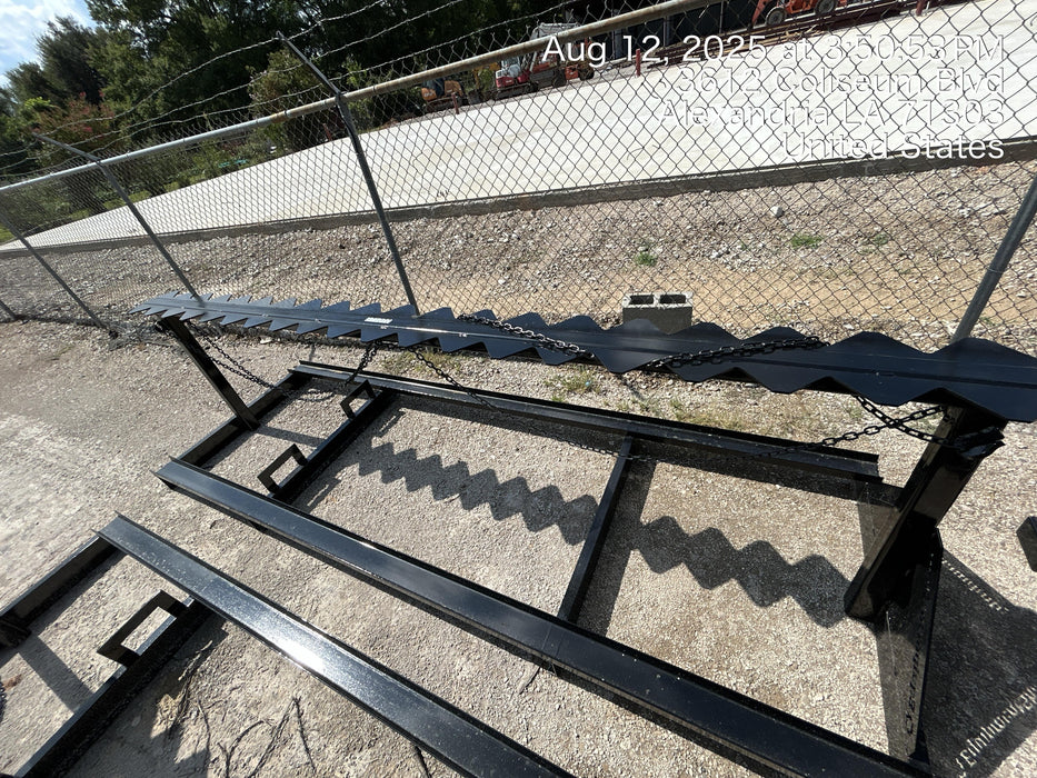 2025 FLUID POWER SUPPORT Auger Storage Rack