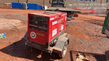 2022 Shindaiwa DGW400MDL Kubota D902 Engine, 23 HP, Dual Op Welder, Wire, Arc, Droop Stick, Tig, and CC Stick Functionality, Simulphase, 3 Phase and 1 Phase Gen Output, Single Axle NB Trlr, Slr Trckl Chrg 12V 12W, Fire Ext