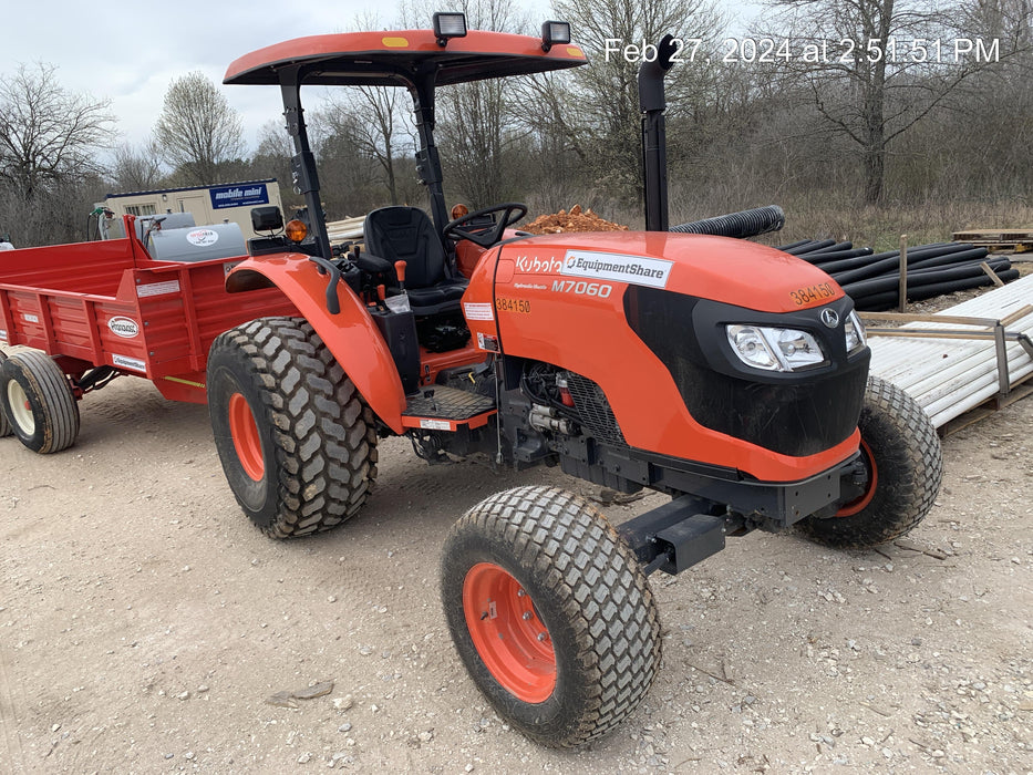2024 KUBOTA M7060HD Canopy