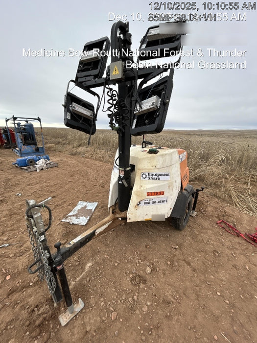 2023 Generac MLT2 Diesel, Flex Switch 120V Input, Powerzone Controller, 
(4) 320W LED Lights, 4kW Generator, 39.9 Gal Fuel Tank, 2" Ball, T3