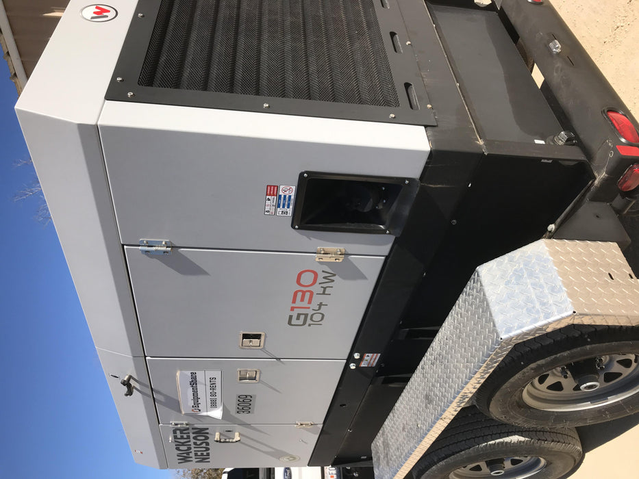 2019 WACKER NEUSON G130