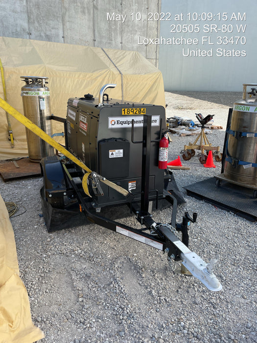 2021 Lincoln Electric Dual Maverick 200/200X Ready Pak 3, Includes Trailer, Cable Rack, Fender Light Kit