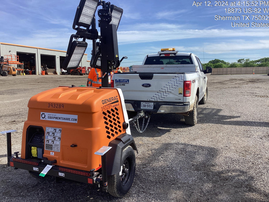 2024 Generac MLT2 Diesel, Flex Switch 120V Input, Powerzone Controller, 
(4) 320W LED Lights, 4kW Generator, 39.9 Gal Fuel Tank, 2" Ball, T3