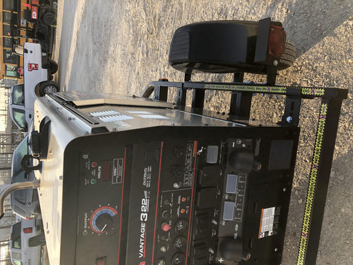 2020 Lincoln Electric Vantage 322 Welder Ready-Pak 3, w/ GPS & Decals (includes trailer, cable rack, fender light kit)