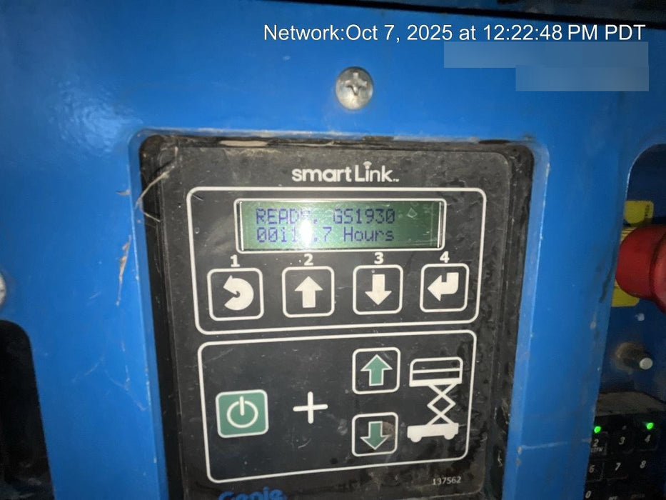 2020 Genie GS-1930 Standard Machine, 800W Inverter