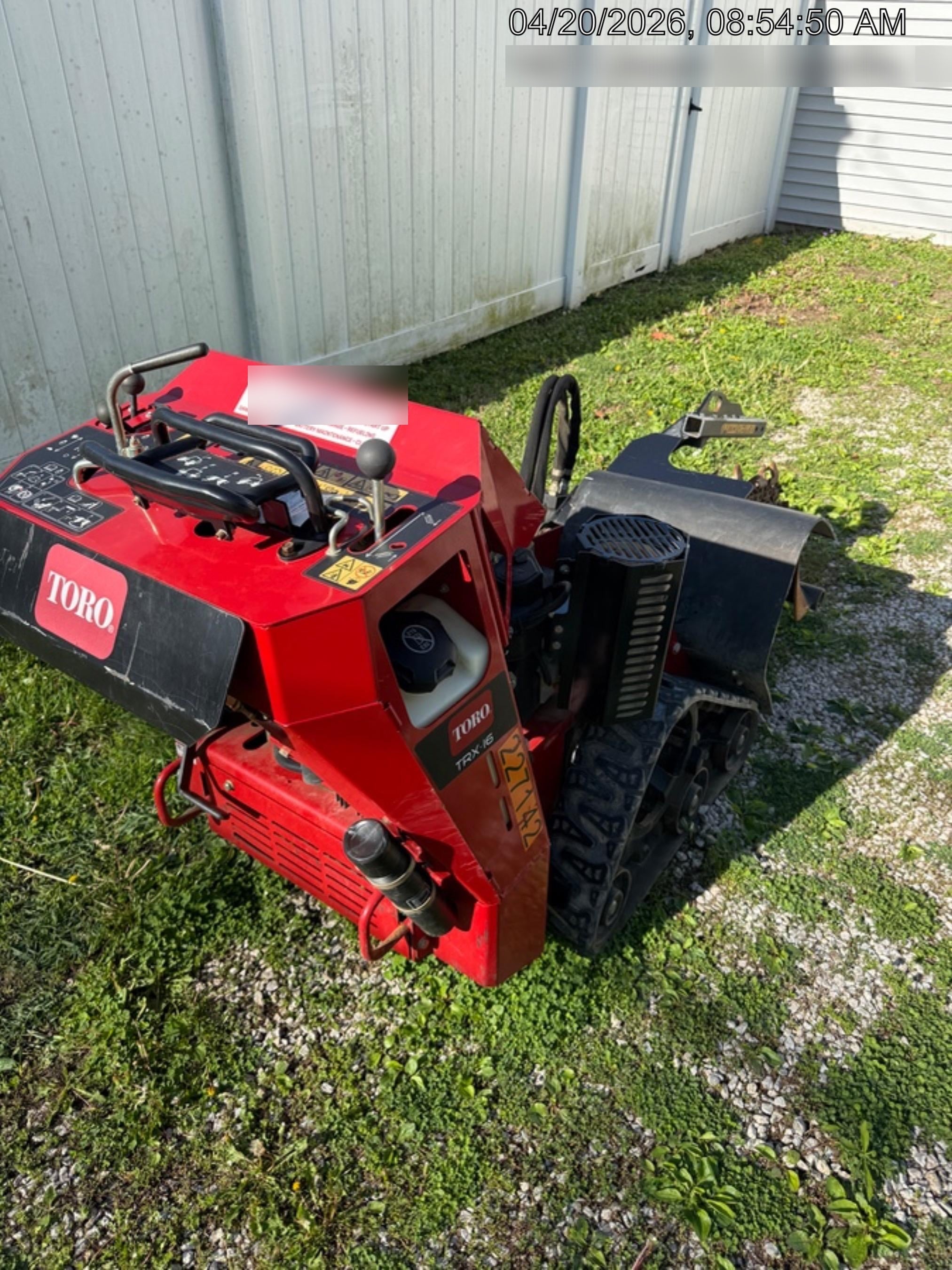 2022 TORO TRX-16
