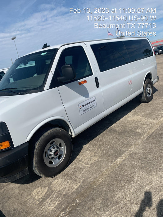 2023 GMC Savana 3500 - Rental