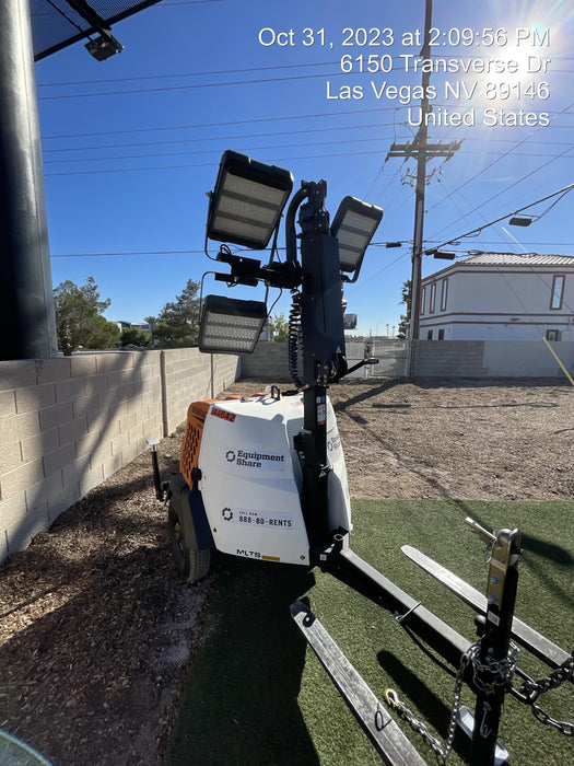 2023 Generac MLT2 Diesel, Flex Switch 120V Input, Powerzone Controller, (4) 320W LED Lights, 4kW Generator, 39.9 Gal Fuel Tank, 2" Ball, T3