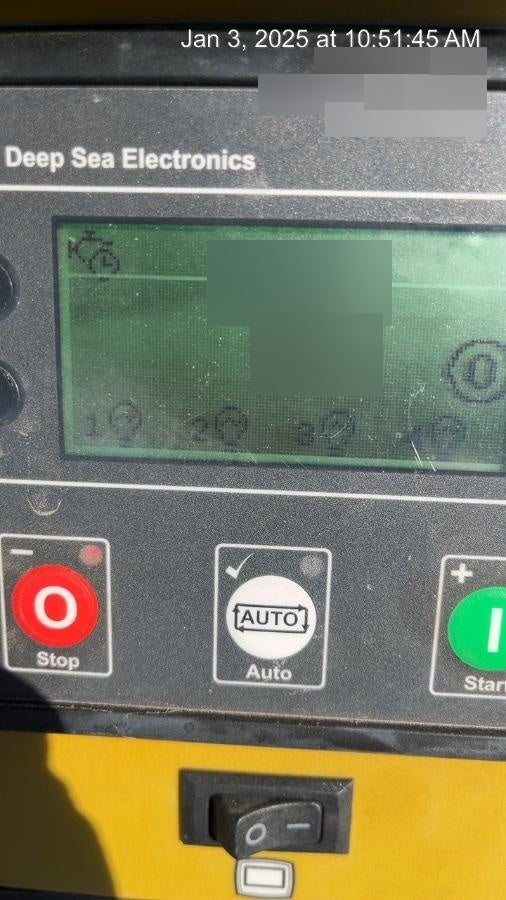 2022 Allmand NLV3GR (4) LED Light Fixture 350W, 23' Vertical Mast, 3kW Prime, Towable, Deep Sea L401, Leveling Jacks, Yanmar T4F 5.8hp