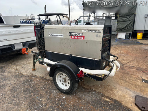 2020 Lincoln Electric Vantage 322 Welder Ready-Pak 3, w/ GPS & Decals (includes trailer, cable rack, fender light kit)