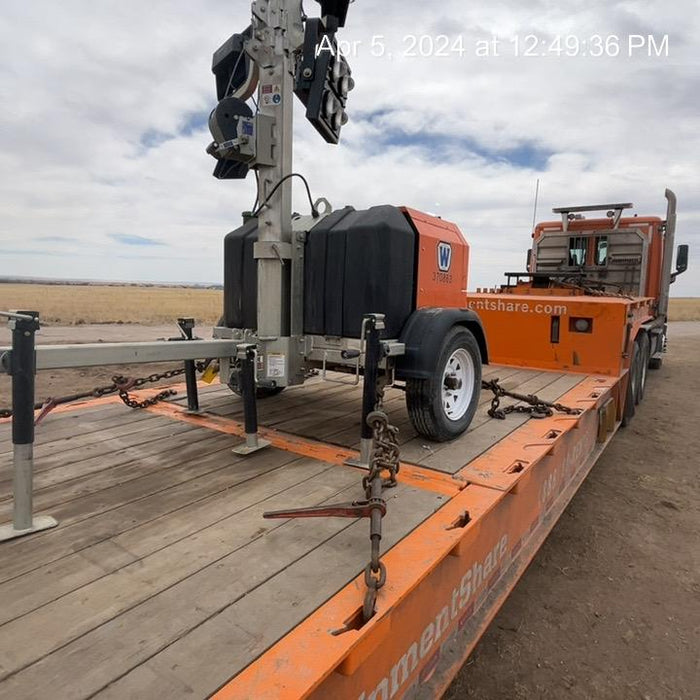 2023 Wanco WLTT-4MM4K Diesel, Deep Sea Controller, Shore Power Plug, Auto Start, (4) 350W LED Floodlights, 4kW Generator, 60 Gal Fuel Tank, 2" Ball, T3