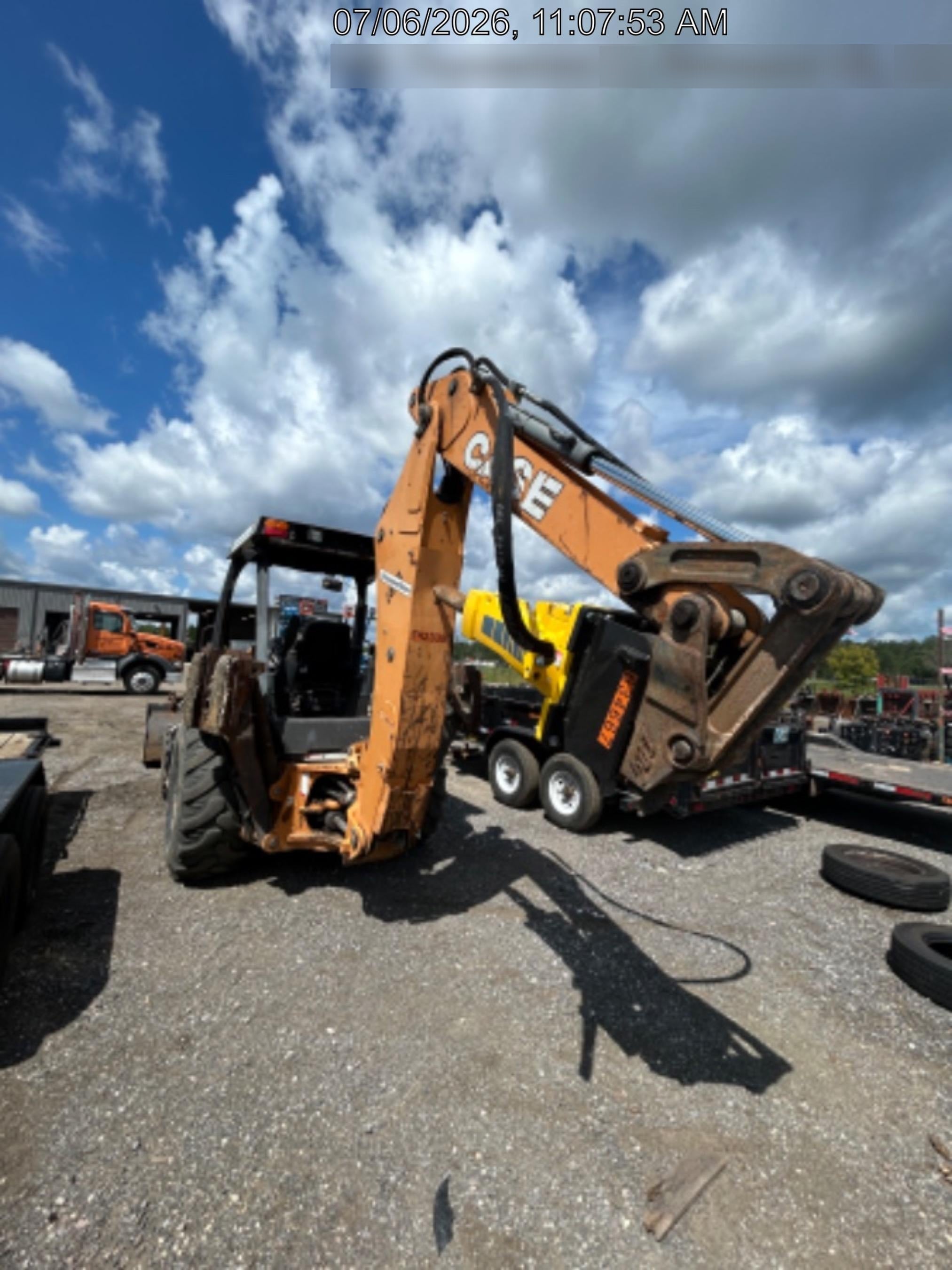 2018 Case 580N STANDARD HOE, ROPS, PILOT CONTROLS, AUX HYD